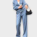 Chantal – Komplet kardigan i pantalone