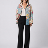Chloé Cvjetni Padded Patchwork Kaput
