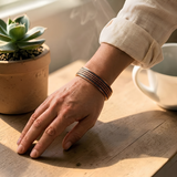 Ella's Aster Copper Bracelet