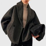 Penelope | Opušteni Oversized Kaput s Šalom