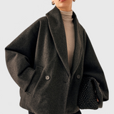 Penelope | Opušteni Oversized Kaput s Šalom