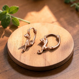 Ella's Kiln Copper Earrings