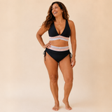 Alina | Bikini Halter s Valovitim Detaljima u Boji