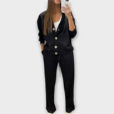Chantal – Komplet kardigan i pantalone