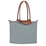 Longchamp - Grande Tote Le Pliage, Čelik