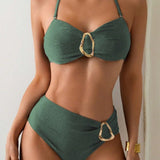 Dorada | Bikini Bandeau s Zlatnim Oprugama
