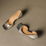 Celin | Peep Toe Cipele od Prave Kože