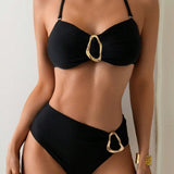 Dorada | Bikini Bandeau s Zlatnim Oprugama