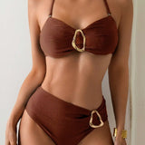 Dorada | Bikini Bandeau s Zlatnim Oprugama