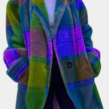 Ramona | Bold Checked Oversized Coat