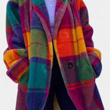 Ramona | Bold Checked Oversized Coat