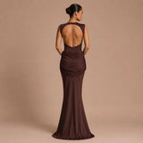Haljina Aleksandra™ - Elegantna silueta s kiparskim drapiranjem